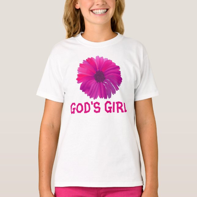 GOD'S GIRL CHRISTIAN T-shirts (Framsida)