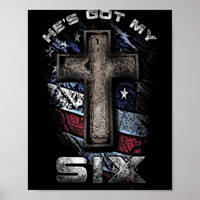 God's Got My Six!  Poster (Framsidan)