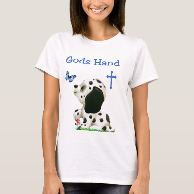 Gods-hand T Shirt (Framsida)