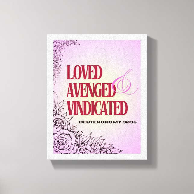 God's Help Daily  Up Deuteronomy 32 Canvas Print (Framsida)