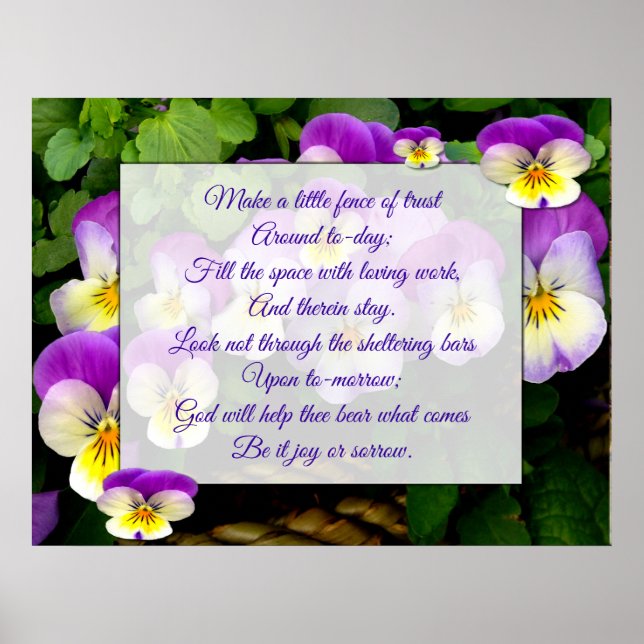 God's Help Day by Day Poster (Framsidan)