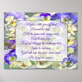 God's Help Day by Day Poster