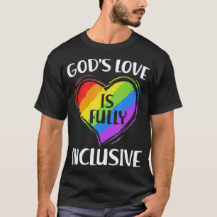 Gods Kärlek är helt och hållet inkluderande Christ T Shirt