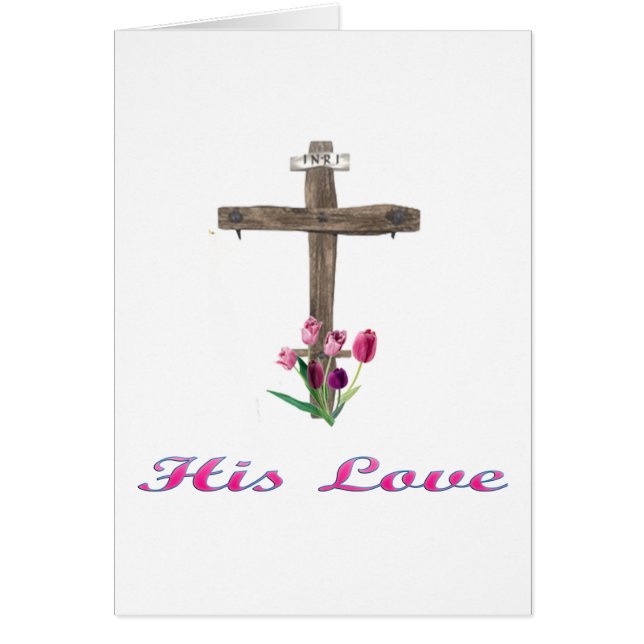 Gods Kärlek Hälsningskort (Framsidan)