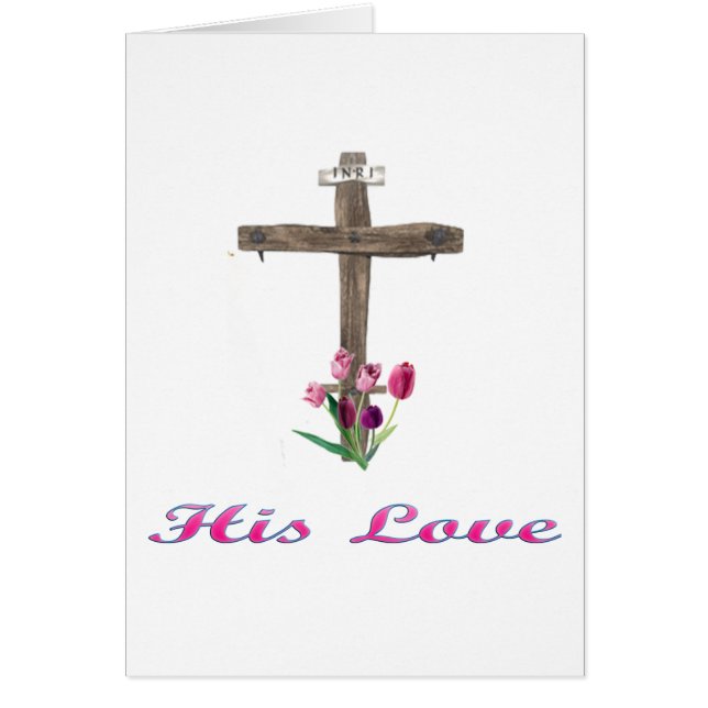 Gods Kärlek Hälsningskort (Framsidan)