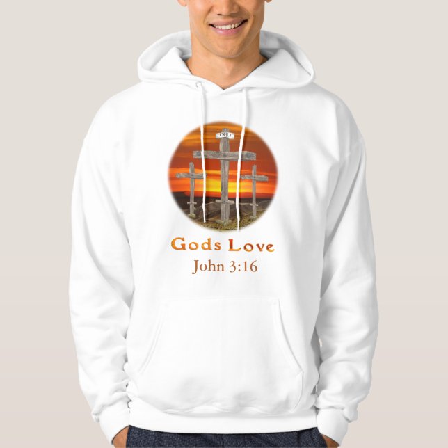 Gods Kärlek Hoodie (Framsida)