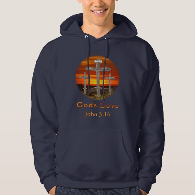Gods Kärlek Hoodie (Framsida)