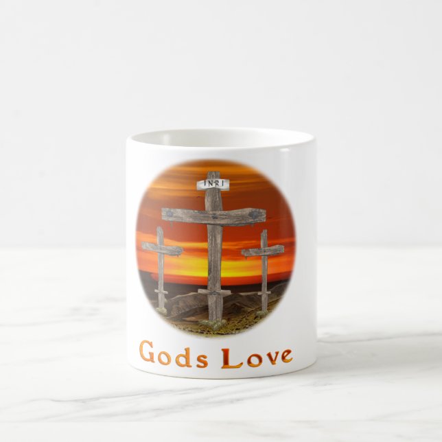 Gods Kärlek Kaffemugg (Center)