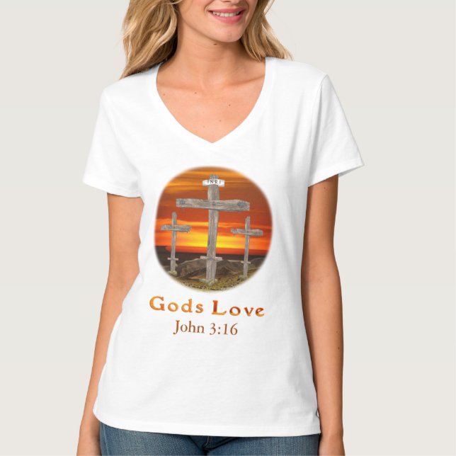Gods Kärlek T Shirt (Framsida)