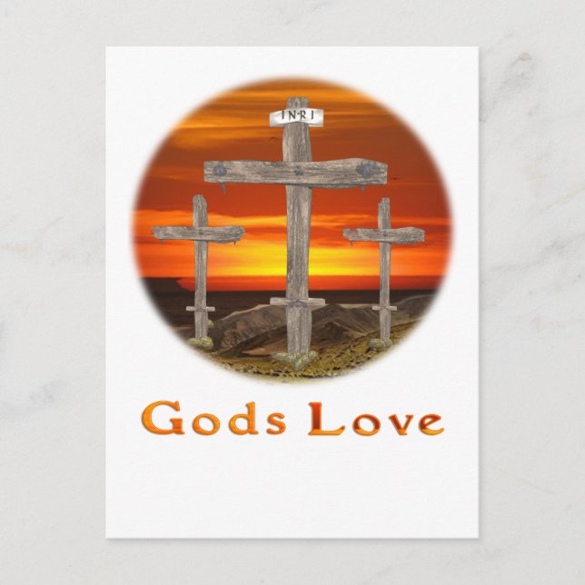 Gods Kärlek Vykort (Framsida)