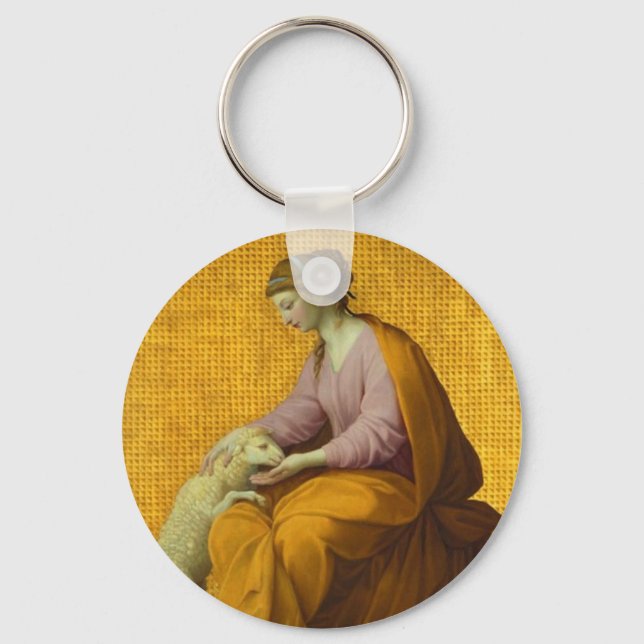 GODS LAMB NYCKELRING (Framsida)