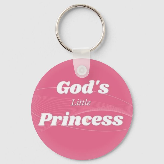 God's little princess key chain nyckelring (Framsida)
