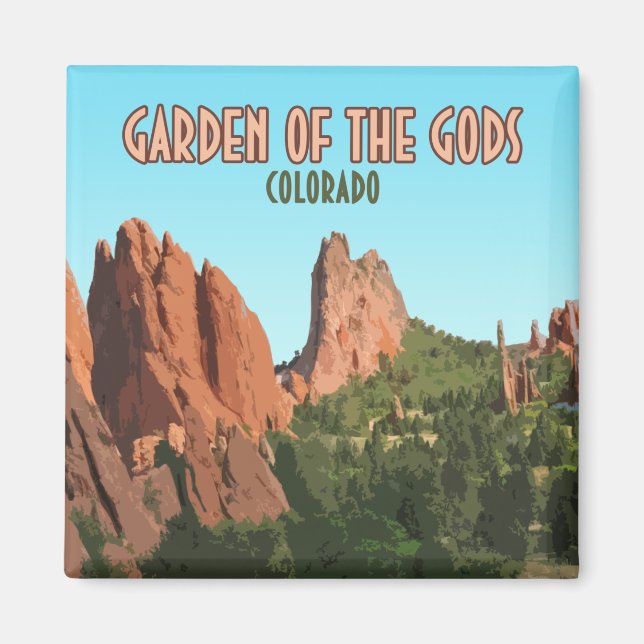 Gods Park Colorado Magnet (Framsidan)