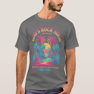 Gods Sten Solid Breaker Sten Beach VBS 2025 Kristu T Shirt