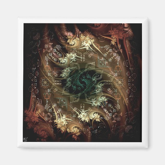 Gods-templet Magnet (Framsidan)