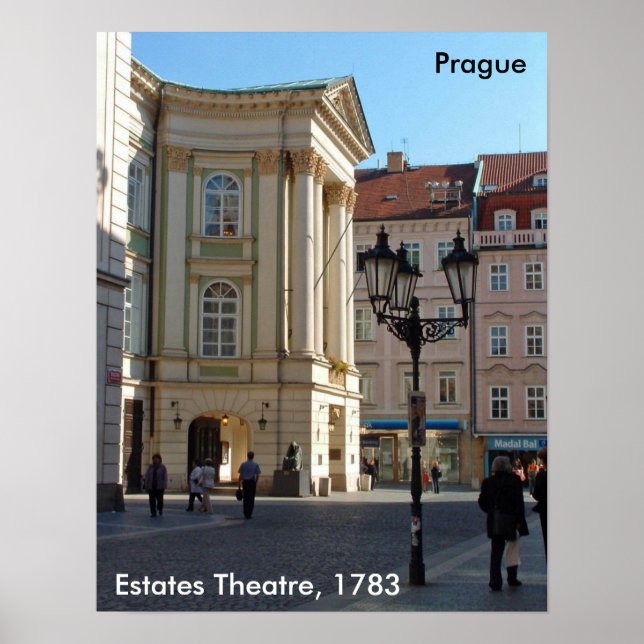 Gods Theater, Prag, 2006 Poster (Framsidan)
