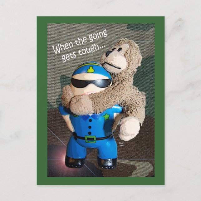 Gods Tuff Postcard Vykort (Framsida)