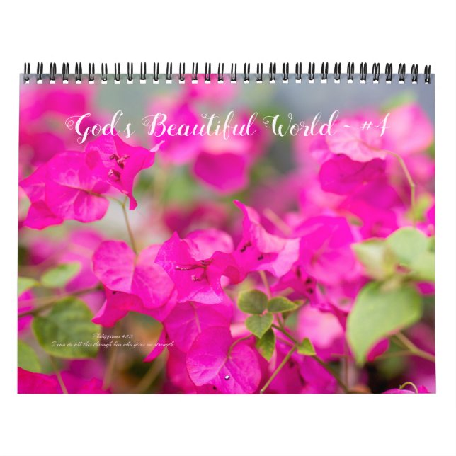 Gods vackra värld nr 4 kalender (Omslag)