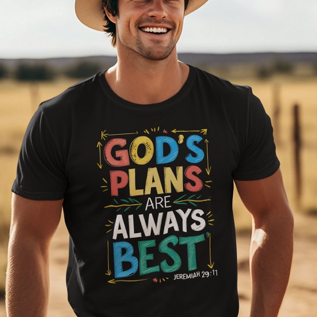 Godsdesignplaner är alltid de bästa t shirt (Skapare uppladdad)