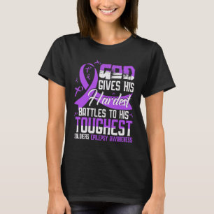 Godsets turistsoldater EPILEPSY AWARENESS T Shirt