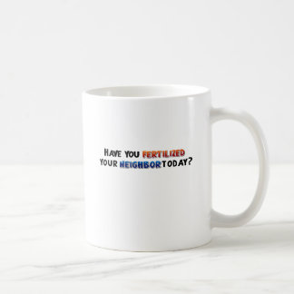 Gödsla ditt grann kaffemugg