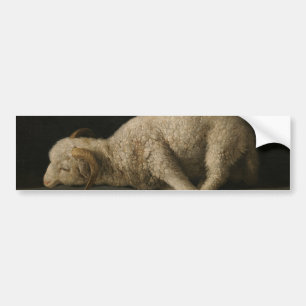 Godslamm (Agnus Dei) (Sackarosdjur) Bildekal
