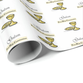 Godson First Communion Chalice Presentpapper