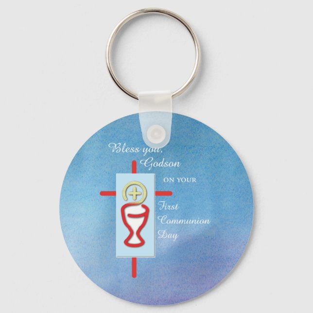 Godson, första Heligan, kommunfullmäktige, Blue Nyckelring (Framsida)