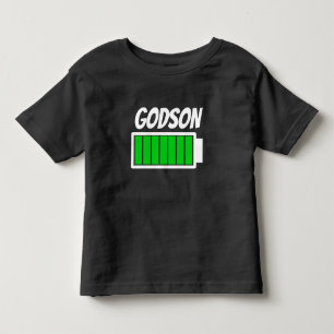 Godson High Battery Power Energy Humor T Shirt