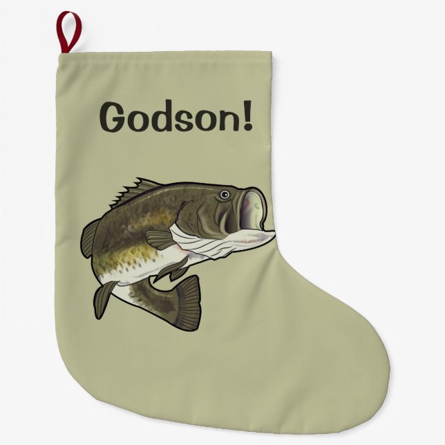 Godson: Largemouth bas Stor Julstrumpa (Framsidan)