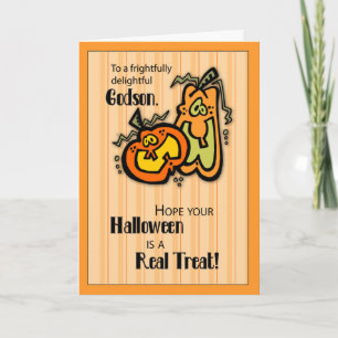 Godsonpumpor Halloween Kort