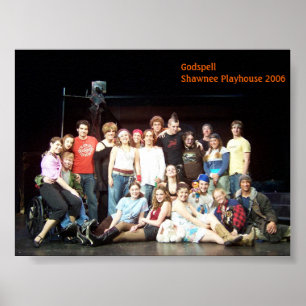 Godspell Shawnee Cast Playshouse 2006 Poster