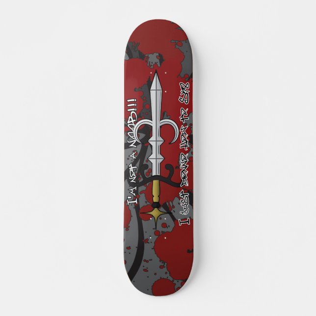 godswordskridsko skateboard bräda 20 cm (Framsida)