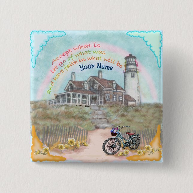 Godtagandefyr Knapp (Framsida)