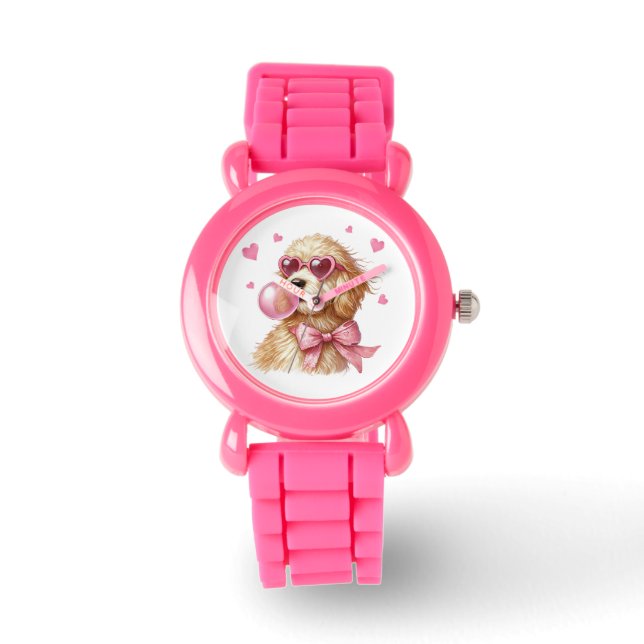 Godtycklig Goldendoodle Kids Watch Armbandsur (Framsida)