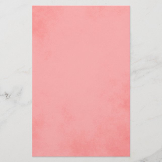 Godtyckligt Rosa Parchment Brevpapper (Framsida)