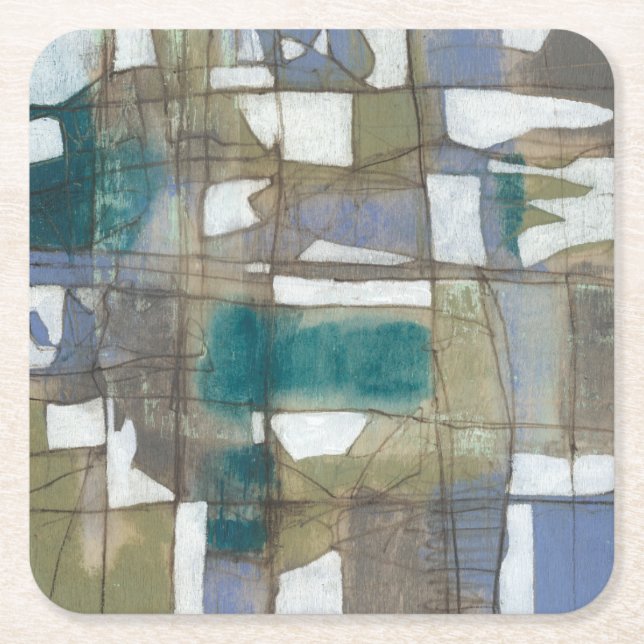 Godtyckligt urval I Underlägg Papper Kvadrat (Framsidan)