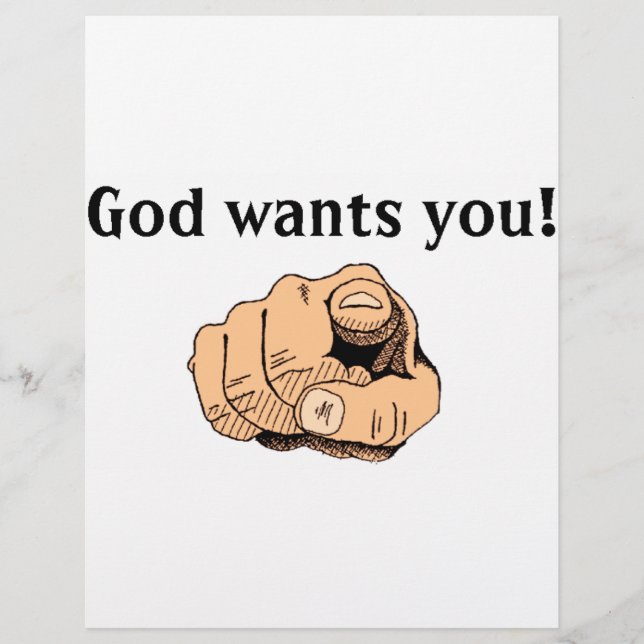 Godwantsyou Reklamblad (Framsidan)
