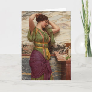 Godward A fair Reftion CC0630 Art Greeting Card Kort