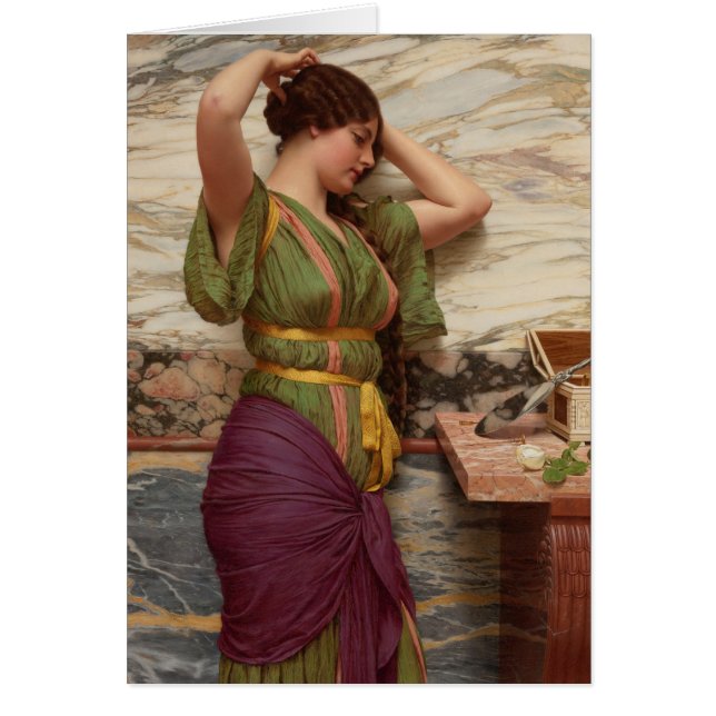 Godward A fair Reftion CC0948 Note Card OBS Kort (Framsidan)