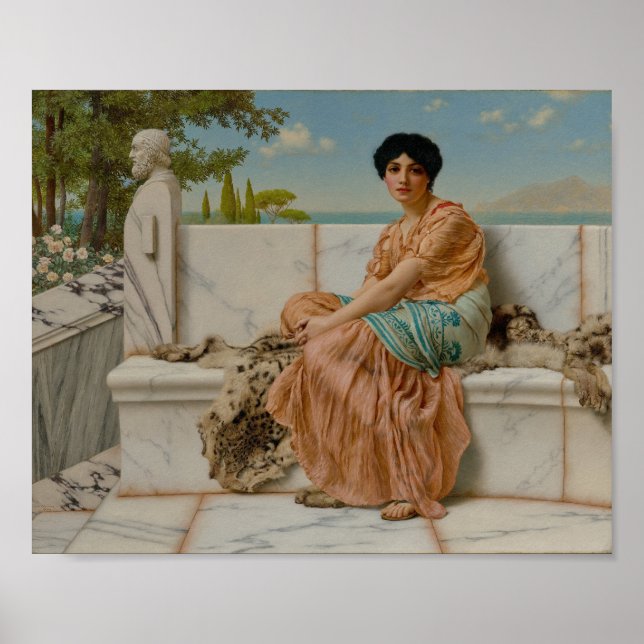 Godward - Reverie (1904) Poster (Framsidan)