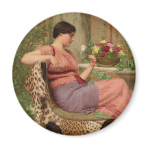 Godward ro C0628 Round Art Magnet