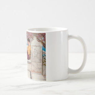 Godward - under den blommar hängningar på Bougen Kaffemugg