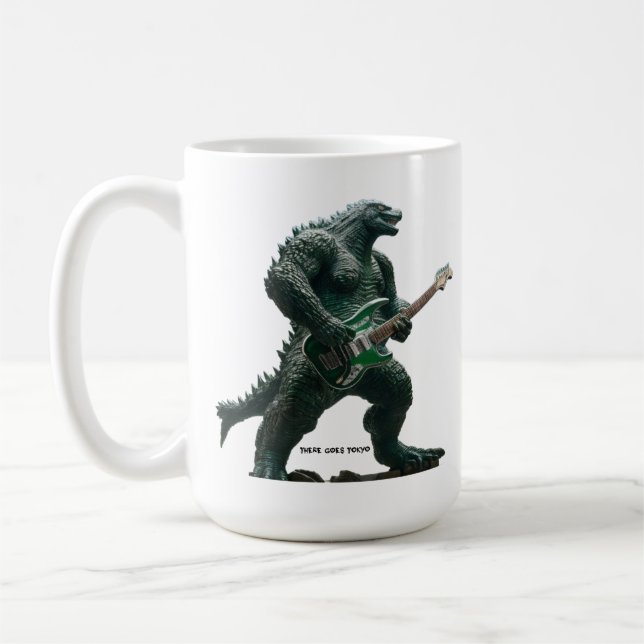 Godzilla Guitar Kaffemugg (Vänster)