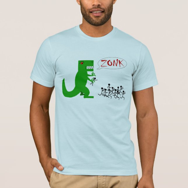 Godzilla zonk t shirt (Framsida)