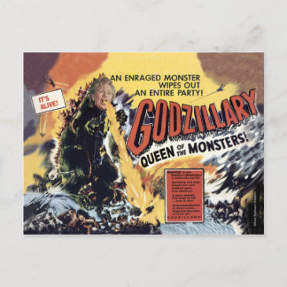Godzillary - Drottningen av monstren Vykort