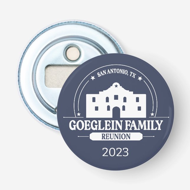 Goeglein Family Reunion Flasköppnare (Framsidan)