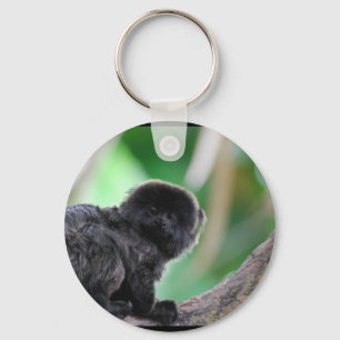 Goeldis Marmoset Nyckelring