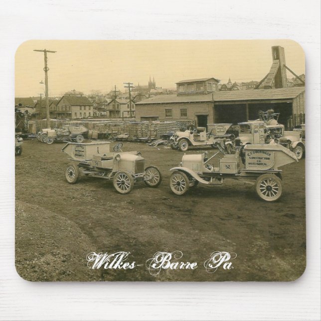 Goeringer konstruktionsWilkes-Barre Pa. Mousepad Musmatta (Framsidan)