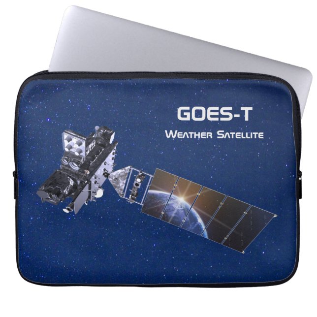 GOES-T Weather Satellite Laptop Fodral (Framsidan)